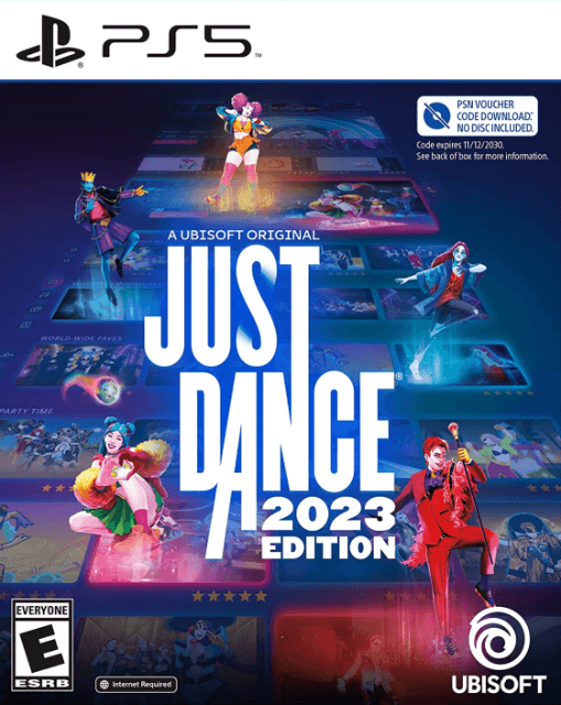 Just Dance 2023 box art for Playstation 5